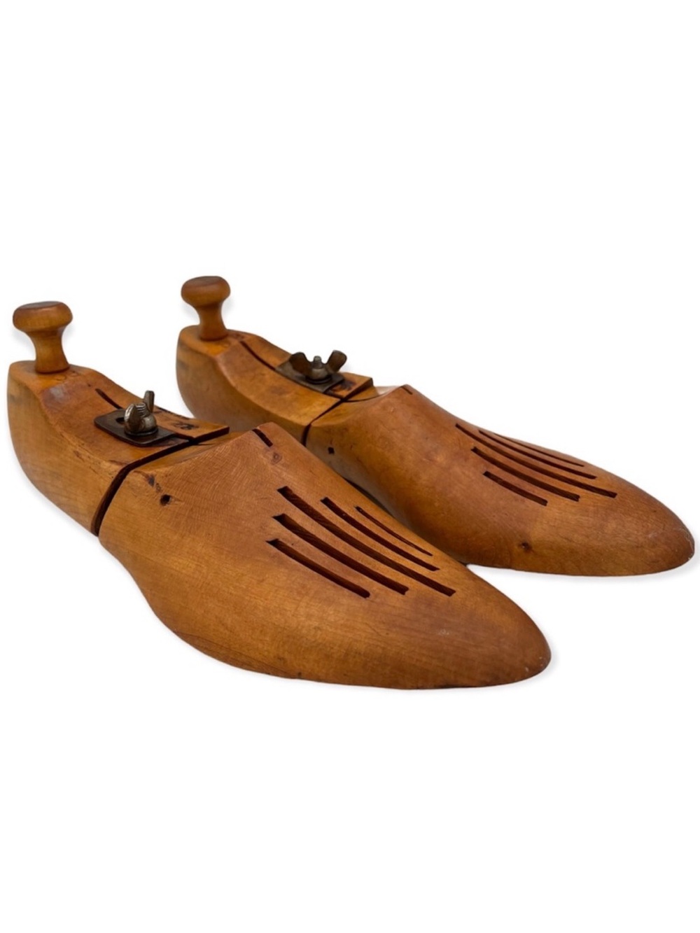 R.H. Macy & Co. New York Antique Mid-Century Wooden Shoetree